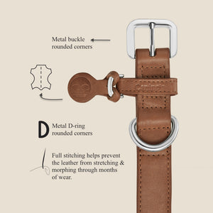 Best luxury Leather dog Collar for dogs