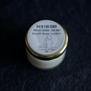 Canine's Collar Balm For good help dogs in need